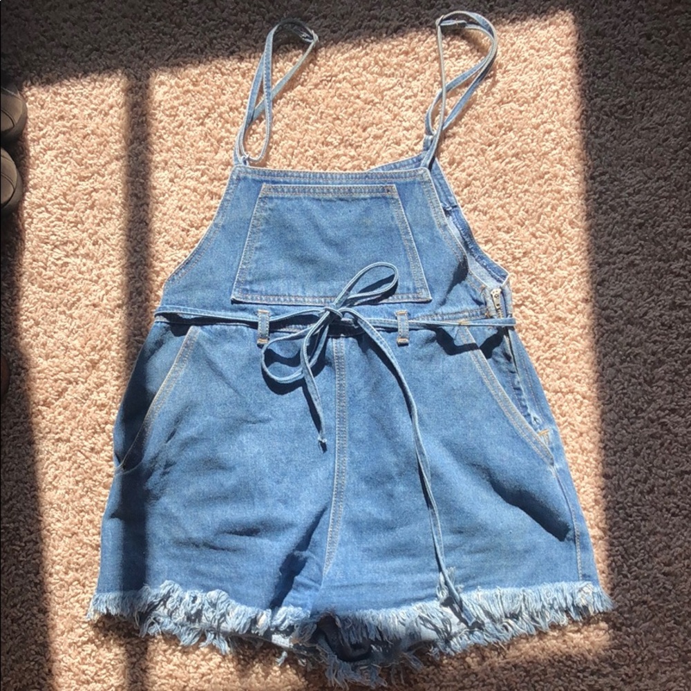 Cute Denim Overalls